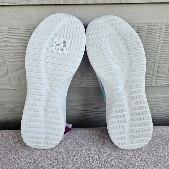 Skechers Ultra Flex 2.0 Cloudy Cool Slip-On Sneakers Youth SZ 4 Pink Tie Dye - Picture 9 of 11